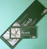 Strathmore Premium Recycled Sketch Pad- 5.5x12 Inch Landscape Format