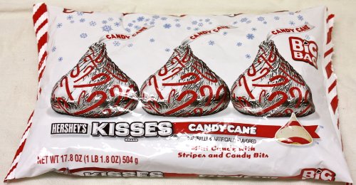 Hersheys Holiday Hersheys Candy Cane Kisses, 17.8-Ounce