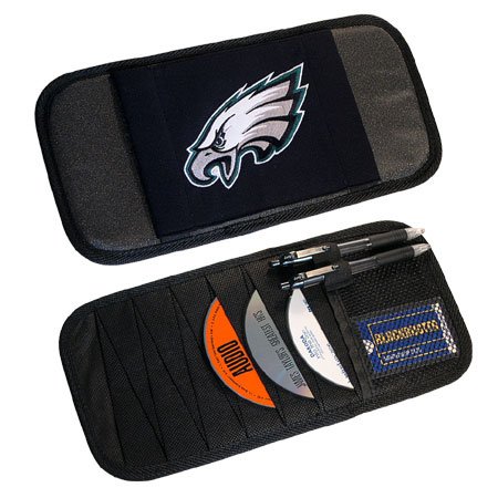 Buy Philadelphia Eagles Big 12 CD Visor and Organizer by Team Pro Mark