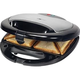 CLATRONIC - grille-pain/gaufrier/grill ST/WA 3170