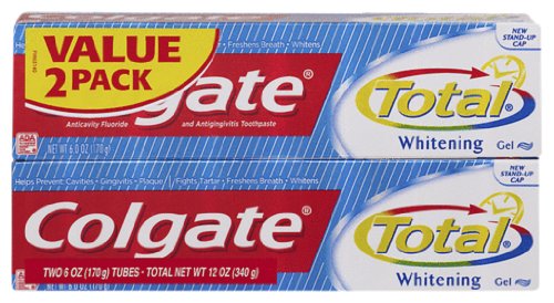 Colgate Total Whitening Gel Pack 12-Ounce