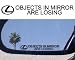 (2) Mirror Decals 