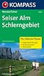 Seiser Alm: Wanderf�hrer mit Tourenkarten und H�henprofilen