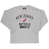 New Jersey Devils - Devils OTH Gilbert Gray Youth L/S Tee