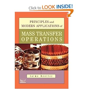 Principles and Modern Applications of Mass Transfer Operations - Jaime Benitez