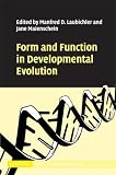 Form and Function in Developmental Evolution (Cambridge Studies in Philosophy and Biology) image