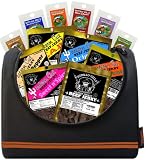 Sale Buffalo Bills 1.75oz Beef Jerky Basketball 6-Pack Gift Cooler (filled with 12 jerky packs) - Great Gift For Father's Day by Buffalo Bills Premium