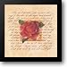 How Do I Love Thee? 16x16 Framed Art Print by Hutchinson, Linda