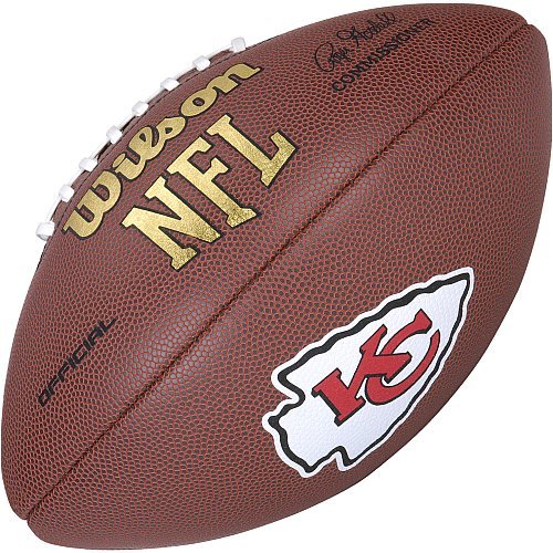 Wilson Kansas City Chiefs Logo Football