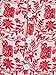 Choies Women's Red Floral Leaves And Elephant Animal-printed V Neck Romper Playsuit