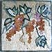 16x16" Grapes Marble Mosaic Pattern Art Tile Accent Ins 16x16" Grapes Marble Mosaic Pattern Art Tile Accent Ins