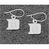 LogoArt Duke Blue Devils Sterling Silver Team Logo 3/8 Dangle Earrings