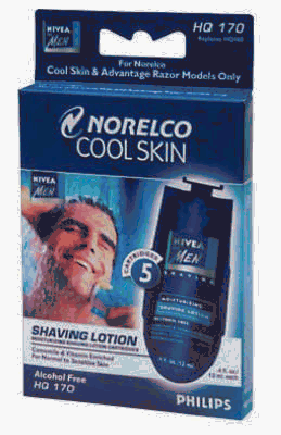 Electronics: NORELCO SHAVING LOTION CARTRIDGE REPL. HQ160