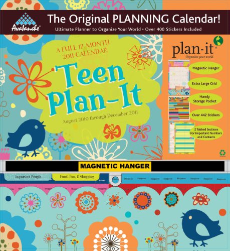 2011 Teen Plan-It Plan-It Plus Calendar