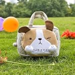 [Cheese Dog] Embroidered Applique Kid...