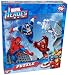 Search : Marvel Heroes 100-Piece Jigsaw Puzzle with Spiderman, Captain America, Silver Surfer and Daredevil
