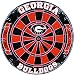 Georgia Bulldogs Bristle Dartboard