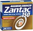 Maximum Strength Zantac 150 Acid Reducer 24Count Pack