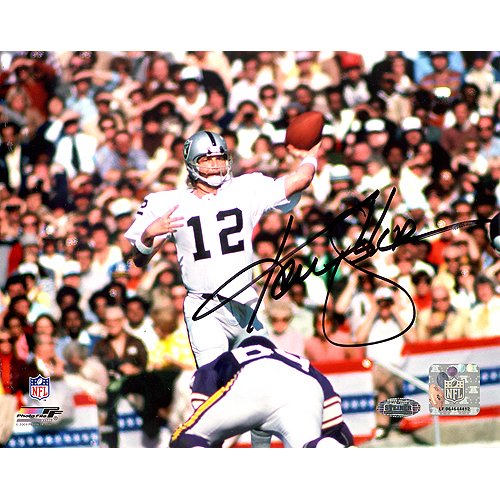 Steiner Sports NCAA Ken Stabler Oakland Raiders Action Autographed 8-by-10-Inch Photograph