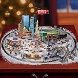 Boston Red Sox Baseball Fever Village Collection: MLB Christmas Home Decor
