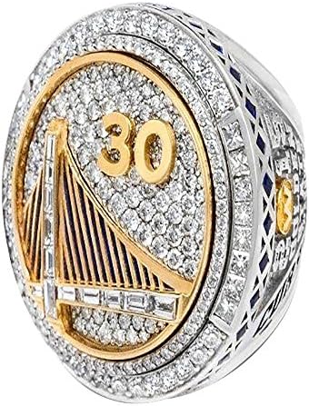 Lovervalley European 2016 NBA Playoffs Golden State Warriors Curry Basketball Championship Rings Replica (9#)