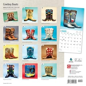 Cowboy Boots 2015 - Cowboystiefel: Original BrownTrout-Kalender [Mehrsprachig] [Kalender]