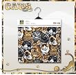 Cats CAT Fabric 2yds 54 in Wide Cat 100% COTTON Sewing Material For Quilt Apparel or Projects 100% COTTON Sewing Material For Quilt Apparel or Projects- Top Rated Quality 22% more FABRIC than 44 in width