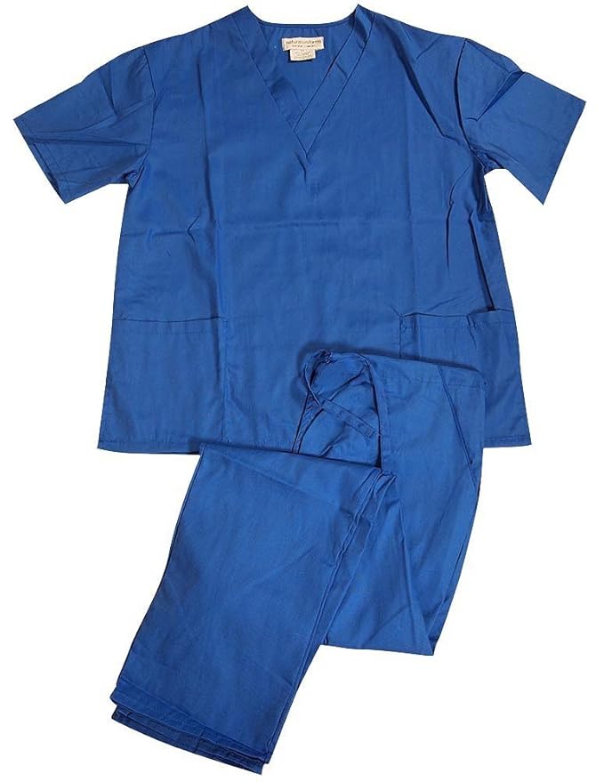 Amazon.com: Women's Scrub Set (Assorted Colors, XS-3X) Medical ...
