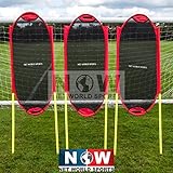 Pop-up Soccer Free Kick Mannequins [3 Pack] - Defensive Practice Soccer Wall