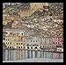 Gustav Klimt (Malcesine on Lake Garda) Black Wood-Mounted Art Poster Print - 11 X 17
