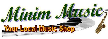 Minim Music, flute, clarinet, saxophone, piano, bass guitar, electric guitar, acoustic guitar