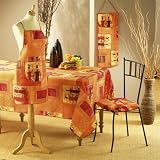 Nappe anti tache rectangulaire 150x240 cm Afrika épices - NEUF