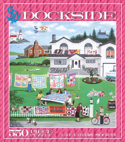 61%2B1xZCTTQL Ceaco Dockside 550 Piece Puzzle   Puffin Point