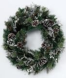 Iced Winter Wreath - 24
