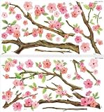 Cherry Blossom Decorative Vinyl Wall Art Sticker Decal
