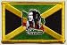 Aufn�her Patch Flagge Bob Marley auf Jamaika - 8 x 6 cm