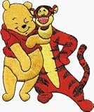 Winnie the Pooh - Tigger & Pooh Bear - Friends - Embroidered Iron On or Sew On Patch (Disney)