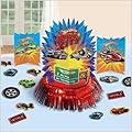 Amscan Mens Hot Wheels Table Decorating Kit