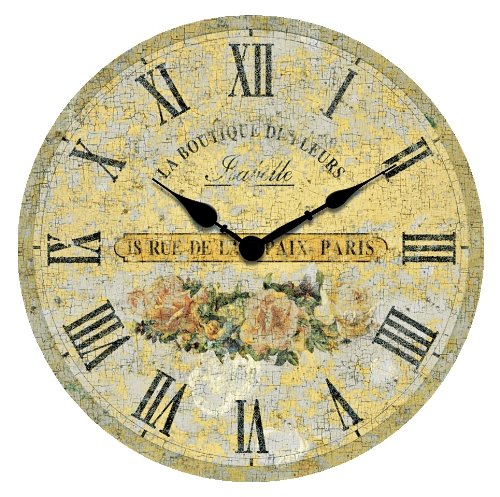 French Boutique Wall Clock