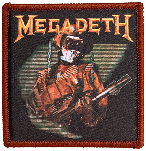 MEGADETH So What Soldier Rock Band Patch