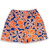 Charlie Rocket - Boys Boxer Shorts, Royal, Orange