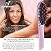 artnaturals Brush Hair Straightener, Best Anti Scald Anti Static Ceramic Heating Brush, Instant Magic Silky Straight Hair Styling, Ion Hair Care, Massage Straightening Irons, Detangling Hair Brush
