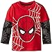 Marvel Boys' Spider-Man Web Long-Sleeve T-Shirt