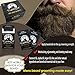 Zekes The Original Beard Wipes (10 Pack) - Beard Conditioner, Beard Oil, Beard Kit, Beard Bundle, Coconut oil, Argan oil, Jojoba oil