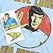 Star Trek Spock Live Long and Prosper T Shirt w/ Exclusive Stickers