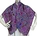 Square Silk Scarf Women Printed India Clothing Accessories 39 x 39 inches