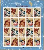 Art of Disney Friendship Sheet 20 US 37c Stamps 3865-68