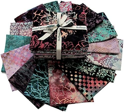 Hummingbird 16 Fat Quarter Bundle Hoffman Fabrics FQBC-295-Hummingbird
