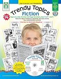 Trendy Topics: Fiction: 14 Reproducible Stories [With CDROM] (High-Interest/Low-Readability)