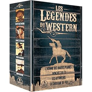 Les Légendes du western : L'homme des hautes plaines + Winchester 73 + Les affameurs + La caravane